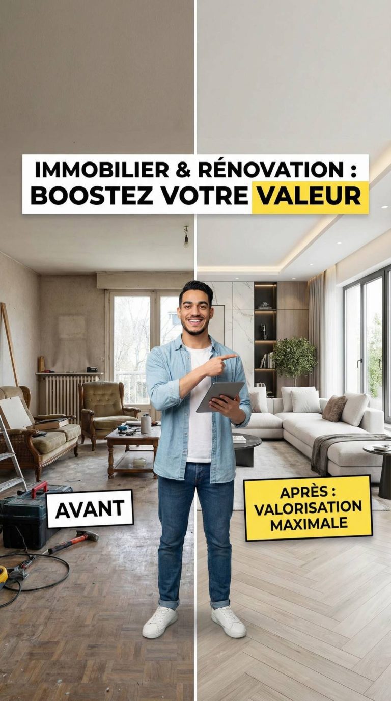 Immobilier et rénovation : comment valoriser fortement un bien en le rénovant